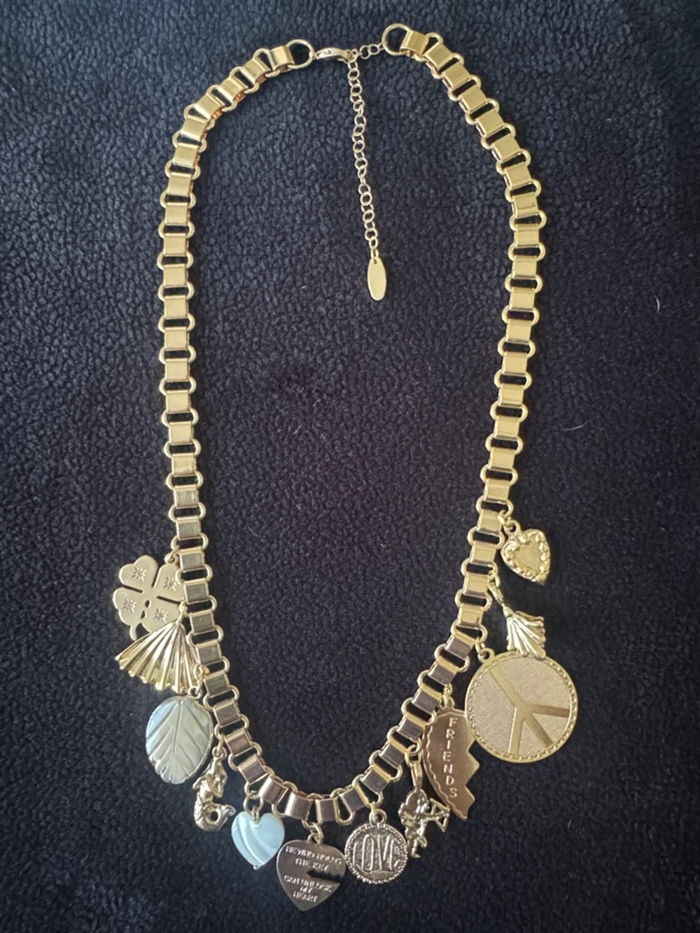 Anthropologie charm necklace